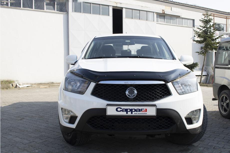 SsangYong Korando 2010-2019 Déflecteur de capot EuroCap (pour Korando Sports) Image