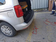 Volkswagen Caddy 2015-2020 Protection de pare-chocs arrière EuroCap (ABS) photo 2