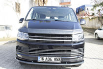 Volkswagen T6 2015-2024 Déflecteur de capot aspect carbone (EuroCap) photo 5