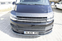 Volkswagen T6 2015-2024 Déflecteur de capot aspect carbone (EuroCap) photo 6