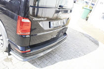 Volkswagen T6 2015-2024 Lame arrière finition carbone (ABS) photo 4