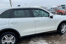 Porsche Cayenne 2010-2017 Déflecteurs de vitres avec bande chromée (4 pcs, HIC) photo 7