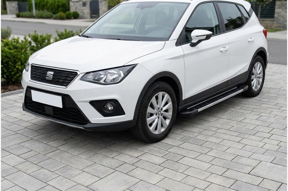 Seat Arona 2017- Marchepieds Latéraux RedLine Black (2 pcs, Aluminium) Image