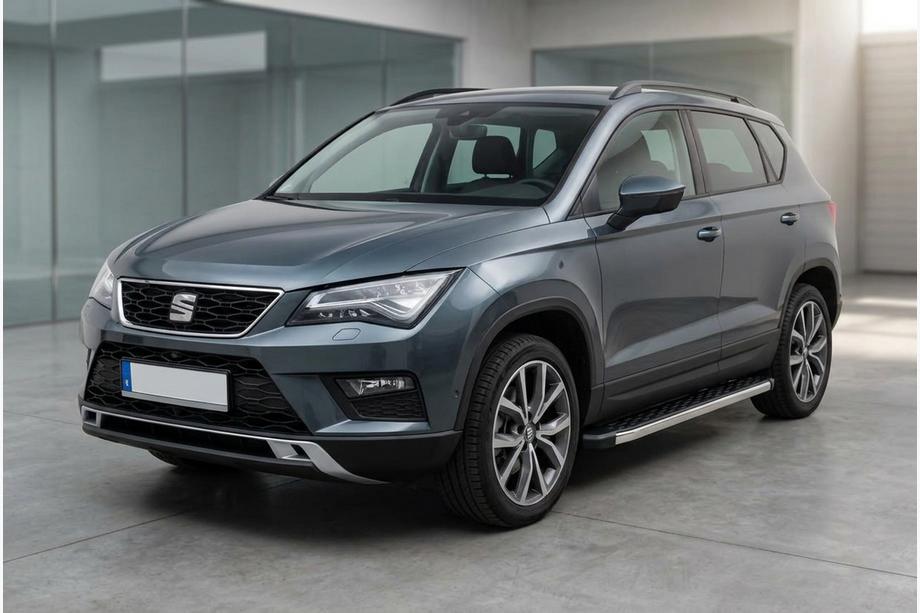 Seat Ateca 2016- Marchepieds Latéraux BlackLine (2 pcs, Aluminium) Image