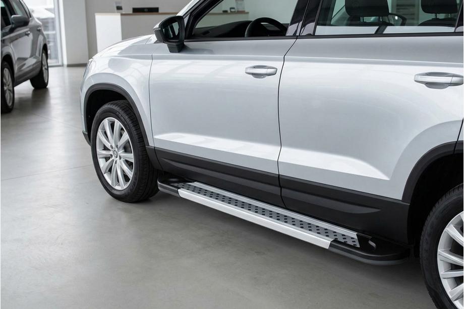 Seat Ateca 2016- Marchepieds Latéraux New Vision Grey (2 pcs, Aluminium) Photo 1