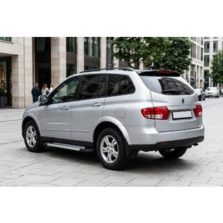 Marchepieds New Vision Grey (2 pcs, Aluminium) SsangYong Kyron 2005-2014 photo 1