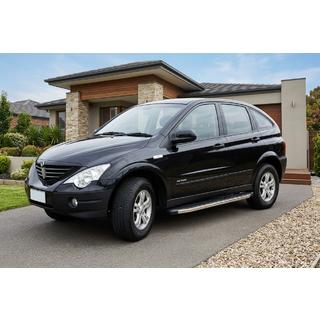 Marchepieds Latéraux BlackLine (2 pcs, Aluminium) SsangYong Action 2005-2018 photo 1