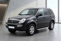 SsangYong Rexton I 2001-2017 Marchepieds Latéraux BlackLine (2 pcs, Aluminium) photo 1