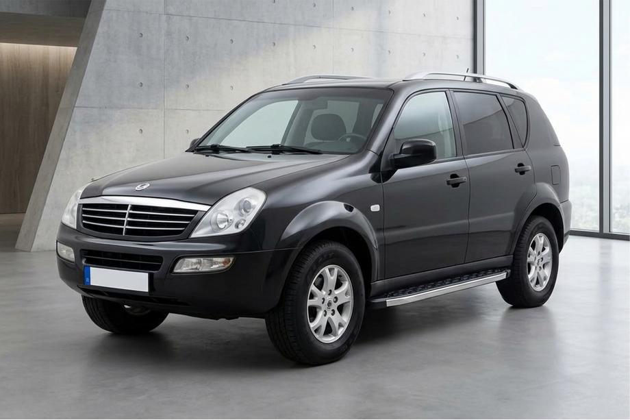 SsangYong Rexton I 2001-2017 Marchepieds Latéraux BlackLine (2 pcs, Aluminium) Image