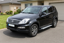 SsangYong Rexton I 2001-2017 Marchepieds Latéraux Vision New Grey (2 pcs, Aluminium) photo 1