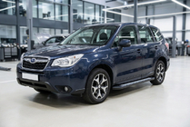 Subaru Forester 2013-2018 Marchepieds Latéraux New Vision Black (2 pcs, Aluminium) photo 1