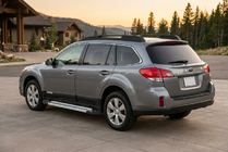 Subaru Outback 2009-2014 Marchepieds Latéraux New Vision Grey (2 pcs, Aluminium) photo 1