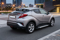 Toyota C-HR 2016-2023 Marchepieds Latéraux New Vision Grey (2 pcs, Aluminium) photo 1