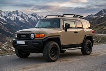 Toyota FJ Cruiser 2006-2022 Marchepieds Latéraux BlackLine (2 pcs, Aluminium) photo 1