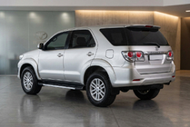 Toyota Fortuner 2006-2015 Marchepieds RedLine V1 (2 pcs, aluminium) photo 1