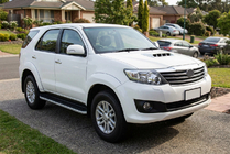 Toyota Fortuner 2006-2015 Marchepieds Latéraux Tayga Grey (2 pcs, aluminium) photo 1