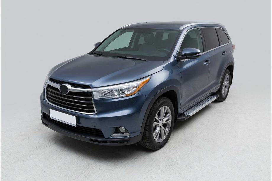 Toyota Highlander 2013-2019 Marchepieds Latéraux New Vision Grey (2 pcs, Aluminium) Image