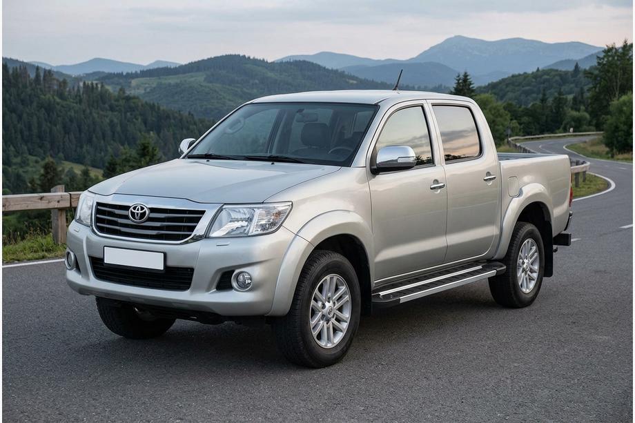 Toyota Hilux 2006-2015 Marchepieds Latéraux RedLine V1 (2 pcs, Aluminium) Image
