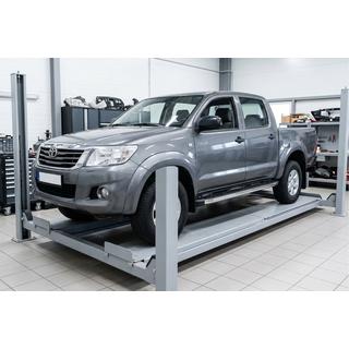 Marchepieds Latéraux BlackLine (2 pcs, Aluminium) Toyota Hilux 2006-2015 photo 1