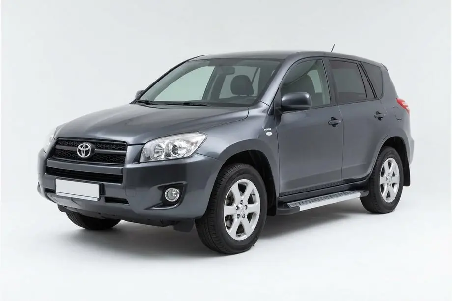 Toyota Rav 4 2006-2013 Marchepieds Latéraux New Vision Grey (2 pcs, Aluminium) Image