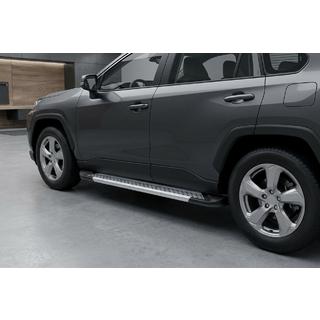 Marchepieds Latéraux New Vision Grey (2 pcs, Aluminium) Toyota Rav 4 2019–2025 photo 1