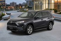 Toyota Rav 4 2019–2025 Marchepieds Latéraux RedLine Black (2 pcs, Aluminium) photo 1