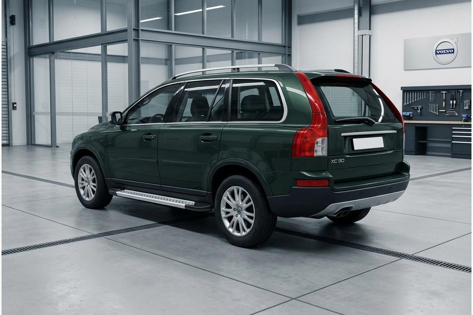 Volvo XC90 2002-2014 Marchepieds Latéraux New Vision Grey (2 pcs, Aluminium) Image