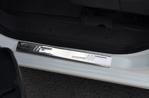Fiat Fiorino/Qubo 2008-2024 Seuils de porte OmsaLine (2 pcs, inox) photo 5