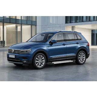 Marchepieds Latéraux New Vision Grey (2 pcs, Aluminium) Volkswagen Tiguan 2016-2023 photo 1