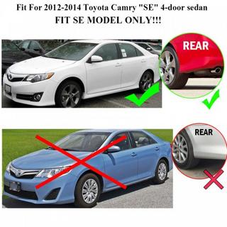 Bavettes Premium (pour USA SE, 2011-2014, 4 pièces) Toyota Camry 2011–2017 photo 3