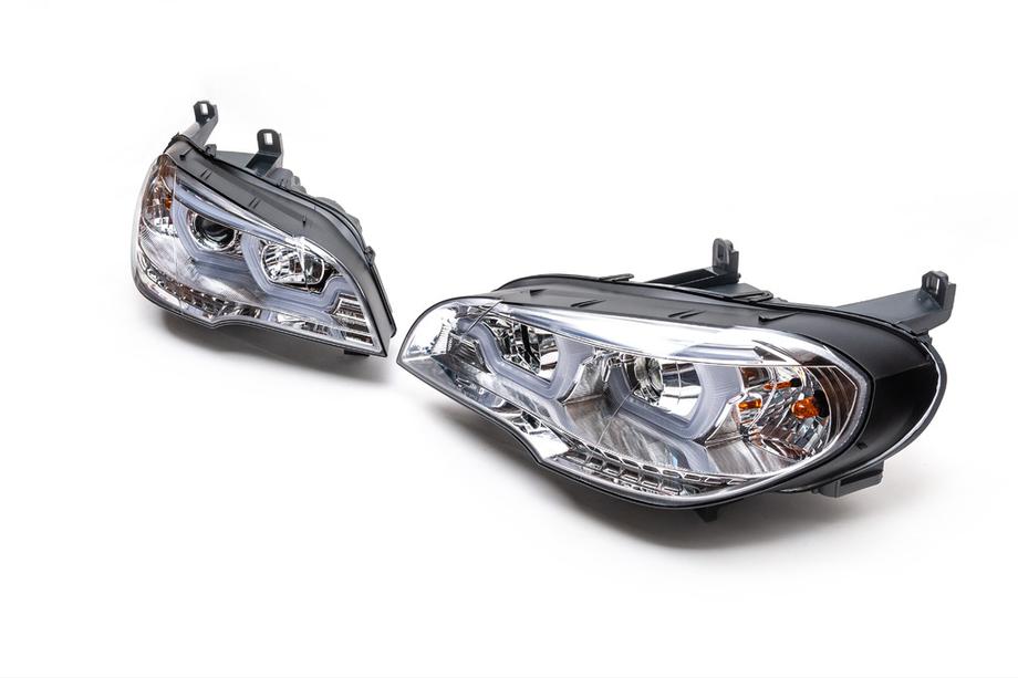 BMW X5 E70 2007-2013 Phares avant (2 pcs, clairs) Photo 4