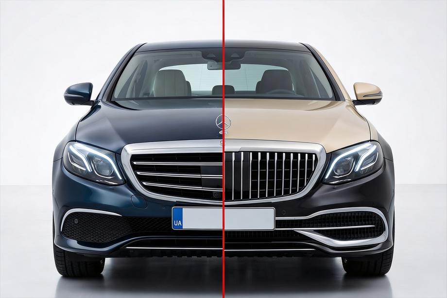 Mercedes E-class W213 2016-2023 Kit carrosserie Maybach (pour 2016-2020) Image