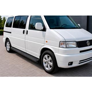 Marchepieds Latéraux Tayga Black (2 pcs, Aluminium) Volkswagen T4 Caravelle/Multivan 1990–2003 photo 1
