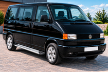 Volkswagen T4 Caravelle/Multivan 1990–2003 Marchepieds Latéraux New Vision Grey (2 pcs, Aluminium) photo 1