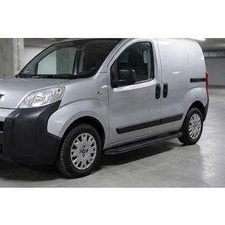 Marchepieds Latéraux Tayga Black (2 pcs, Aluminium) Fiat Fiorino/Qubo 2008-2024 photo 1