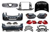 Mercedes GL/GLS class X166 2012-2019 Kit restylage de GL vers GLS63 AMG (V2, certaines pièces d'origine) photo 1
