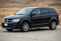 Dodge Journey 2008-2020 Marchepieds Latéraux BlackLine (2 pcs, Aluminium) photo 1