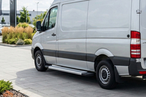 Volkswagen Crafter 2006-2016 Marchepieds Latéraux New Vision Grey (2 pcs, Aluminium) Long/ExtraLong photo 1