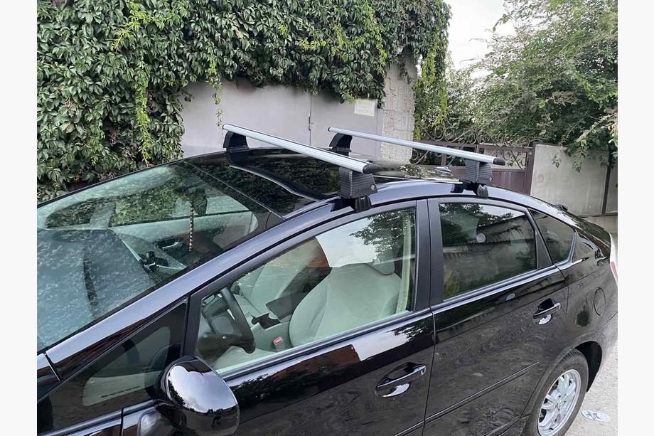 Toyota Prius 2009-2015 Barres de toit pour toit lisse (2 pcs, Asaf V4) Photo 1