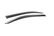 Peugeot Partner/Rifter 2019- Deflecteurs de Vitres avec Moulure Chromee (2 pcs, Niken) photo 4