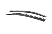 Citroen Berlingo/Multispace 2018- Deflecteurs de Vitres avec Moulure Chromee (2 pcs, Niken) photo 5