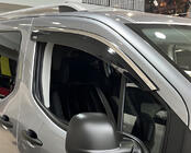 Opel Combo 2019- Deflecteurs de Vitres avec Moulure Chromee (2 pcs, Niken) photo 1