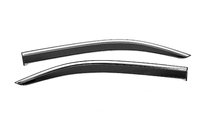 Opel Combo 2019- Deflecteurs de Vitres avec Moulure Chromee (2 pcs, Niken) photo 3