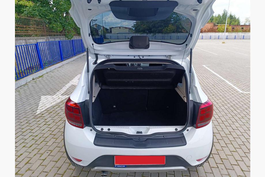 Renault Sandero 2013-2022 Protection de pare-chocs arrière EuroCap (ABS) Photo 1