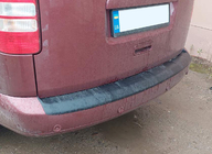 Volkswagen Caddy 2004-2010 Protection de Pare-chocs Arrière (ABS) photo 9