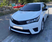 Toyota Corolla 2013-2019 Lame avant pare-chocs (noir) photo 1