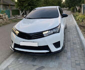 Toyota Corolla 2013-2019 Lame avant pare-chocs (noir) photo 3