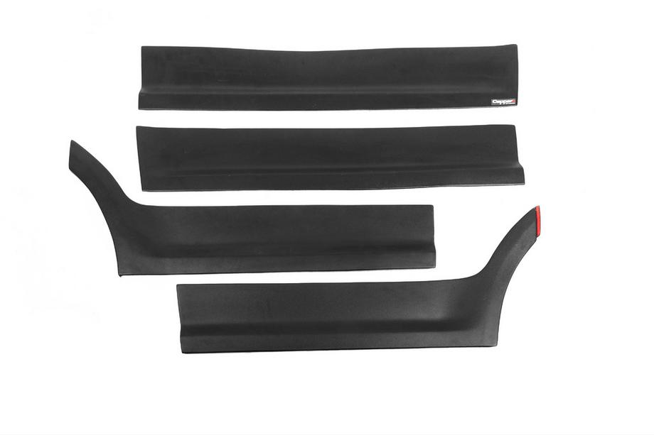 Volkswagen Caddy 2010-2015 Kit de moulures et élargisseurs d'ailes Empattement Long Photo 6