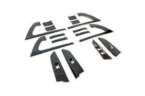 Toyota Land Cruiser 200 2007-2021 Kit d'inserts (aluminium foncé brossé) photo 11