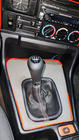 BMW 5 Series E34 1988-1995 Pommeau de levier de vitesse OEM (similicuir, noir lisse) photo 5